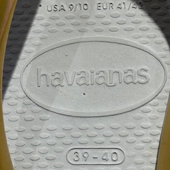 Havaianas Wedge Sandal with Crystal Snowflake Embellishment US 9/10 - Picture 10 of 11